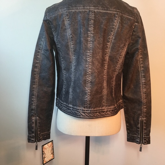 J2 Vegan Leather Jacket - Picture 4 of 8